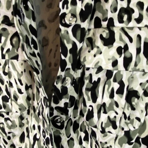 Calvin Klein Dress Womens Size 8 Animal Print Multicolor Sleeveless - Picture 7 of 11